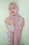 Gadis HIJAB Manis Ketagihan Omek